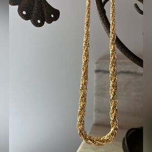 14k EG graduated chain necklace